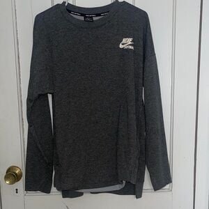 Nike Dark Gray Long Sleeve Top